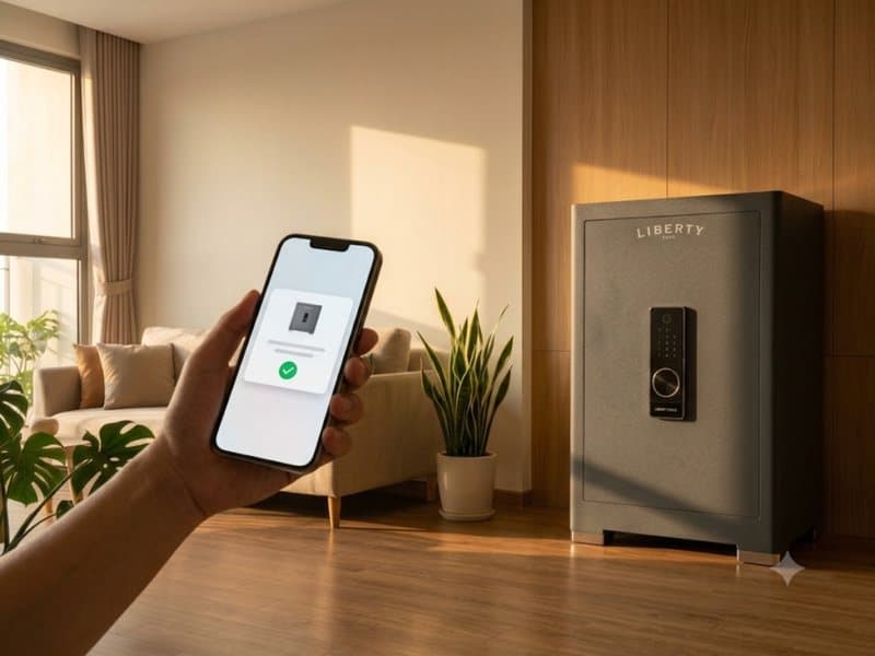 Điện thoại báo mở két sắt Liberty LB79 Pro (ảnh minh hoạ)